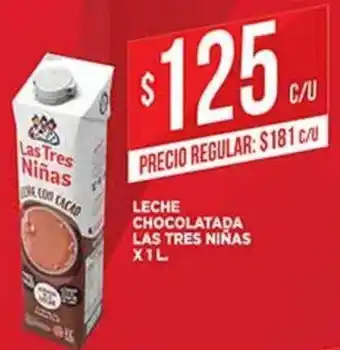 Supermercados DIA Las Tres Niñas Leche Chocolatada x 1l oferta