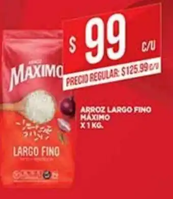Supermercados DIA Maximo Arroz Largo Fino x 1kg oferta