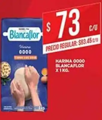 Supermercados DIA Blancaflor Harina 0000 x 1kg oferta