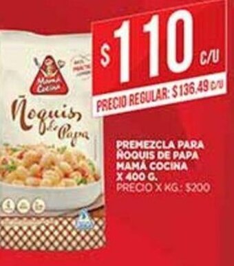 Supermercados DIA Premezcla Para Noquis De Papa Mamá Cocina x 400g oferta