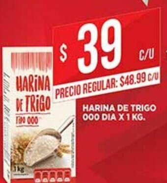 Supermercados DIA Harina de Trigo 000 Dia x 1kg oferta