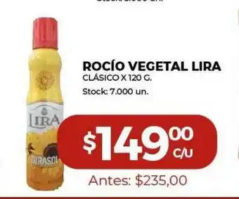 Super MAMI Rocio Vegetal Lira Clasico x 120g oferta