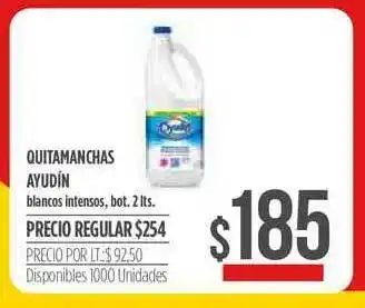 Supermercados Vea Quitamanchas Ayudin x 2lts oferta