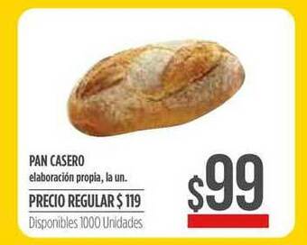 Supermercados Vea Pan Casero oferta