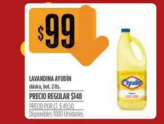 Supermercados Vea Lavandina Ayudin Clasica 2lts oferta