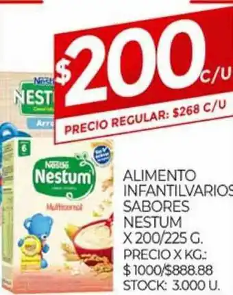 Supermercados DIA Alimento Infantil Varios Sabores Nestum x 200/225g oferta