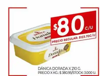 Supermercados DIA Dánica Dorada x 210g oferta