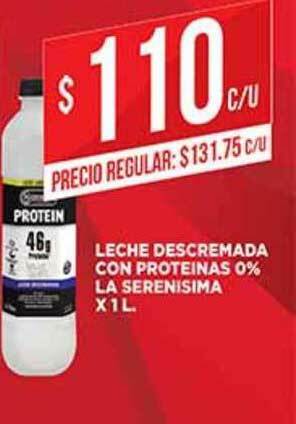 Supermercados DIA Leche Descremada Con Proteinas 0% La Serenisima 1L oferta