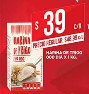 Supermercados DIA Harina De Trigo 000 Dia x1 kg oferta