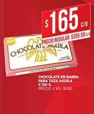 Supermercados DIA Chocolate En Barra Para Taza Aguila x 150g oferta