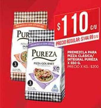 Supermercados DIA Premezcla Para Pizza Clasica Integral Pureza x 550g oferta