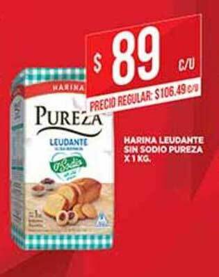 Supermercados DIA Harina Leudante Sin Sodio Pureza x 1 kg oferta