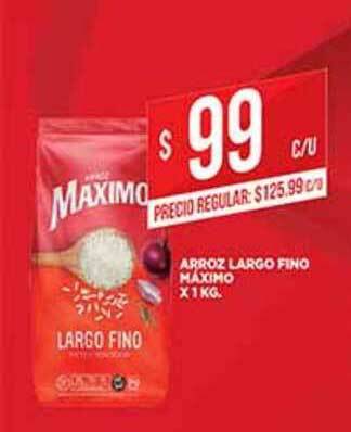 Supermercados DIA Arroz Largo Fino Maximo x 1kg oferta