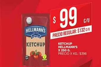 Supermercados DIA Ketchup Hellmann's x 250g oferta