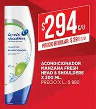 Supermercados DIA Acondicionador Manzana Fresh Head & Shoulders x 300ml oferta