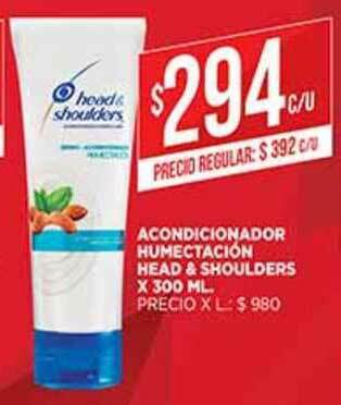 Supermercados DIA Acondicionador Humectacion Head & Shoulders x 300ml oferta