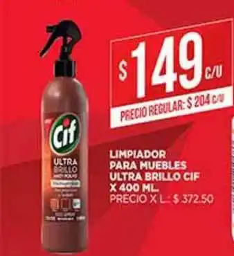 Supermercados DIA Limpiador Para Muebles Ultra Brillo x 400ml oferta