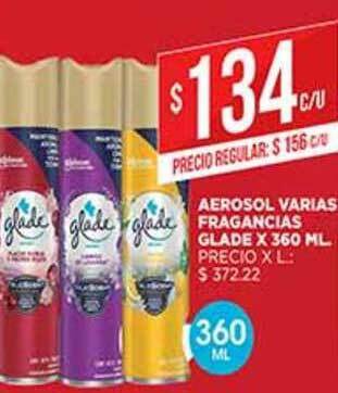 Supermercados DIA Aerosol Varias Fragancias Glade x 360 ml oferta