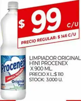 Supermercados DIA Limpiador Original Híní Procenex x 900ml oferta