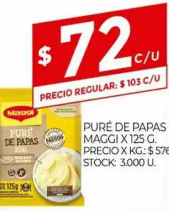 Supermercados DIA Puré De Papas Maggi x 125 gr oferta