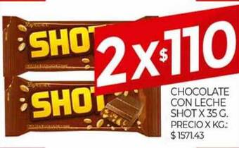 Chocolate Con Leche Shot x 35g