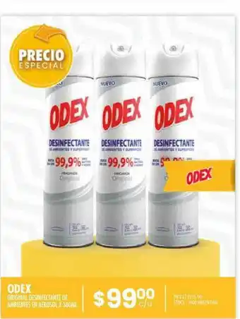Pigmento Odex Original Desinfectante De Ambientes En Aerosol oferta