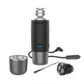 Frávega Termo para Auto Peabody eTermo Eléctrico PE-ETL500D Gris oferta