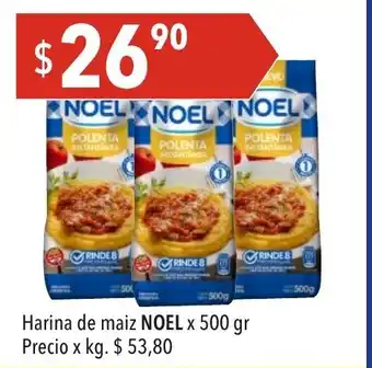 Hergo Noel Harina de maiz x 500gr oferta
