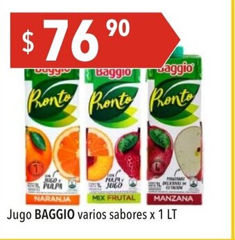 Hergo Baggio Jugo varios sabores x 1Lt oferta