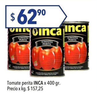 Hergo Inca Tomate perita x 400gr oferta