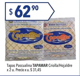 Hergo Tapamar Tapas Pascualina Criolla/Hojaldre x 2u oferta