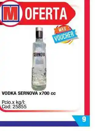 Maxiconsumo Sernova Vodka x700cc oferta