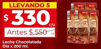 Supermercados DIA Leche Chocolatada Dia x 200ml oferta