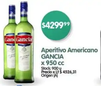 Supermercados Buenos Días Aperitivo Americano GANCIA x 950cc oferta