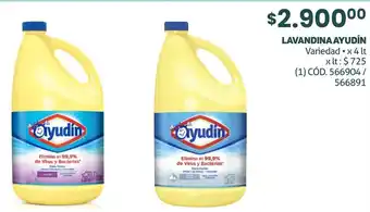 Makro LAVANDINA AYUDIN Variedad x 4lt oferta