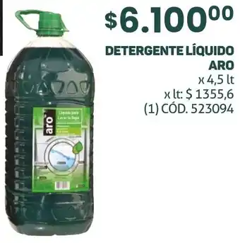 Makro DETERGENTE LÍQUIDO ARO x 4,5lt oferta