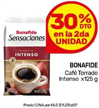 Nini Mayorista BONAFIDE Café Torrado Intenso x 125g oferta