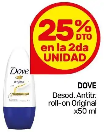 Nini Mayorista DOVE Desod. Antitr. roll-on Original x 50ml oferta