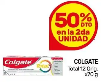 Nini Mayorista COLGATE Total 12 Orig. x 70g oferta
