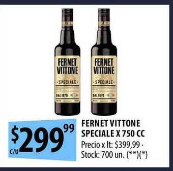 Punto Mayorista Fernet Vittone Speciale x 750cc oferta