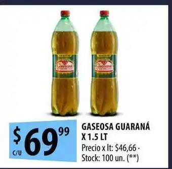 Punto Mayorista Gaseosa Guaraná x 1.5lt oferta