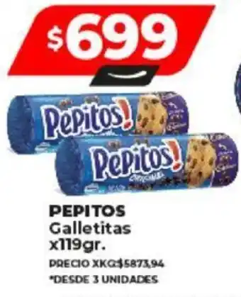 Supermayorista Vital PEPITOS Galletitas x 119gr oferta