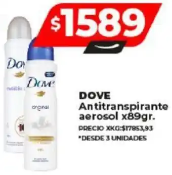 Supermayorista Vital DOVE Antitranspirante aerosol x 89gr oferta