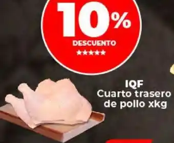 Supermayorista Vital IQF Cuarto trasero de pollo x kg oferta