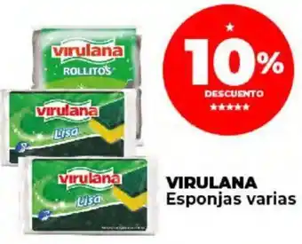 Supermayorista Vital VIRULANA Esponjas varias oferta