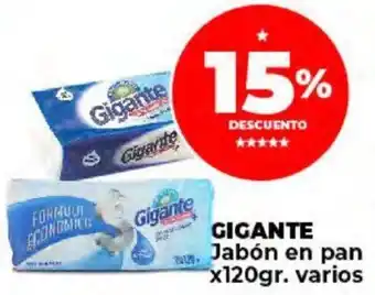 Supermayorista Vital GIGANTE Jabón en pan x 120gr oferta