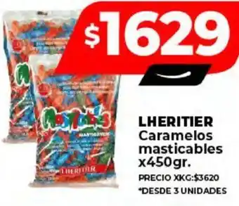 Supermayorista Vital LHERITIER Caramelos masticables x 450gr oferta