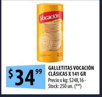 Punto Mayorista Galletitas Vocación Clásicas x 141gr oferta