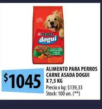 Punto Mayorista Alimento Para Perros Carne Asada Dogui oferta
