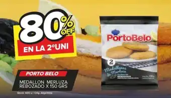 Carrefour Maxi PORTO BELO MEDALLON MERLUZA REBOZADO X 150 GRS oferta